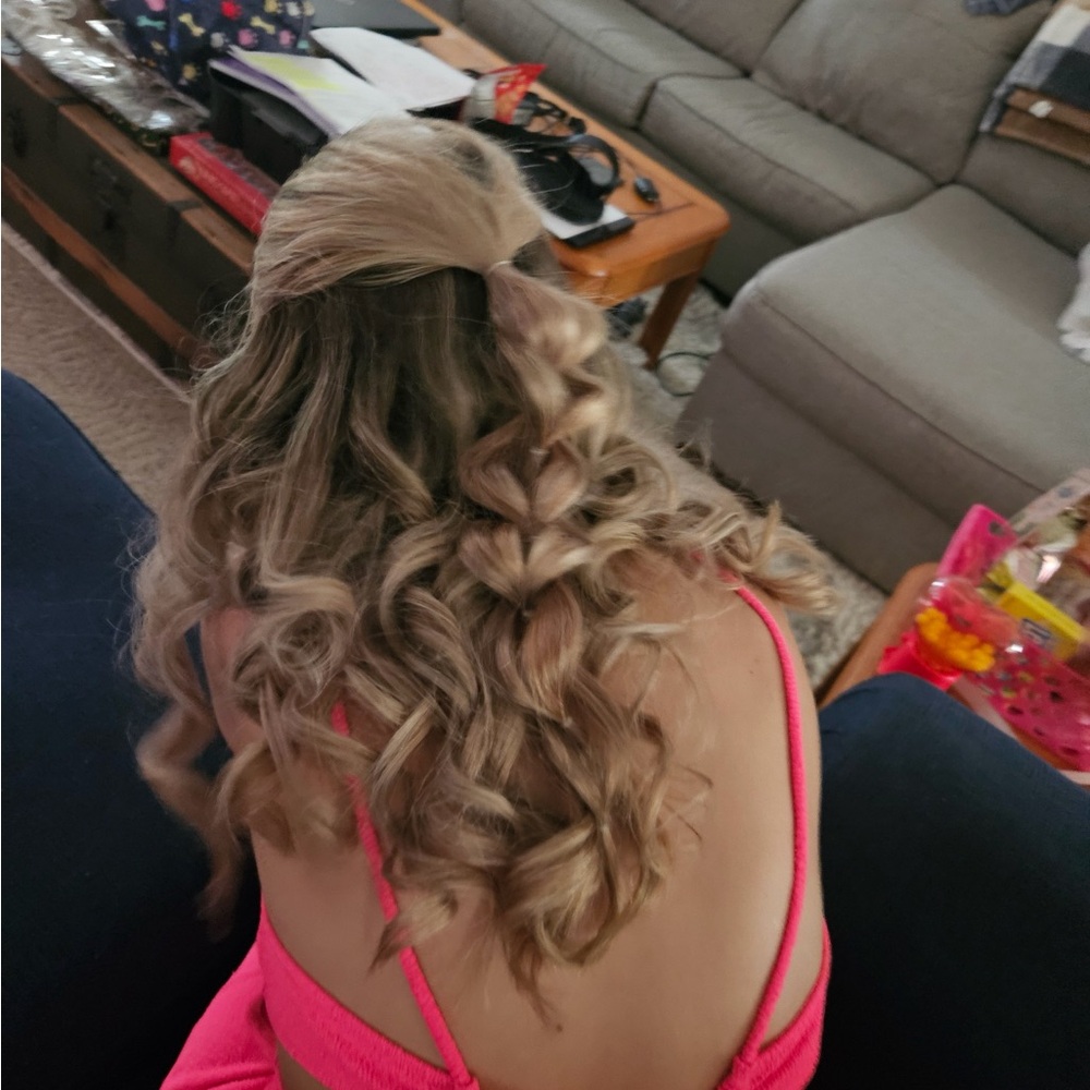 Pink Hoco dress